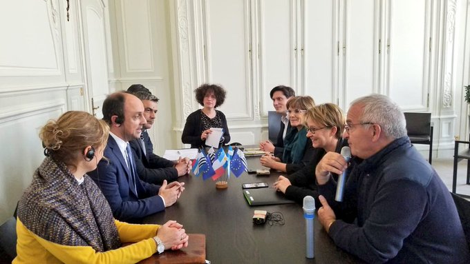 Corral destacó el vínculo de Santa Fe con Francia