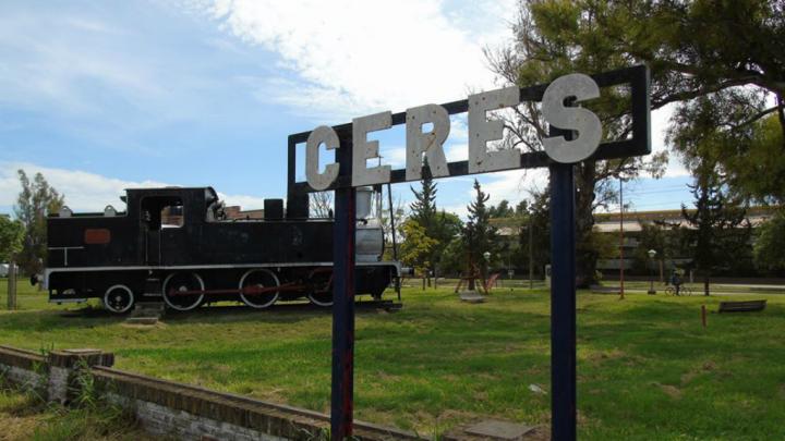 Ciudad santafesina en estado de abandono