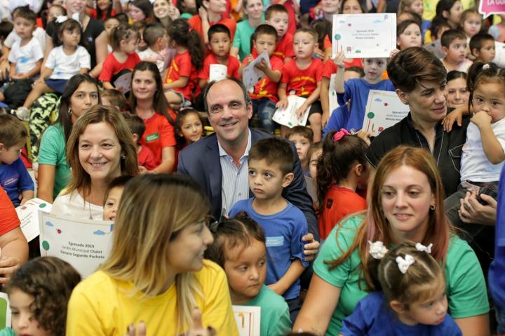 Más de 3000 chicos egresaron de los jardines municipales