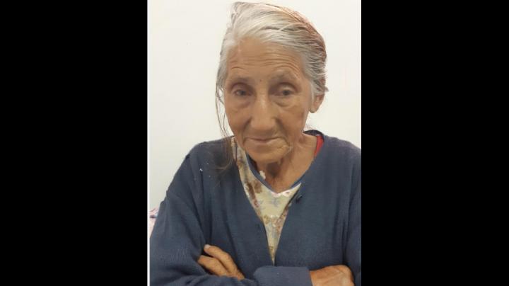 Buscan a familiares de Graciela Liliana Meriondo