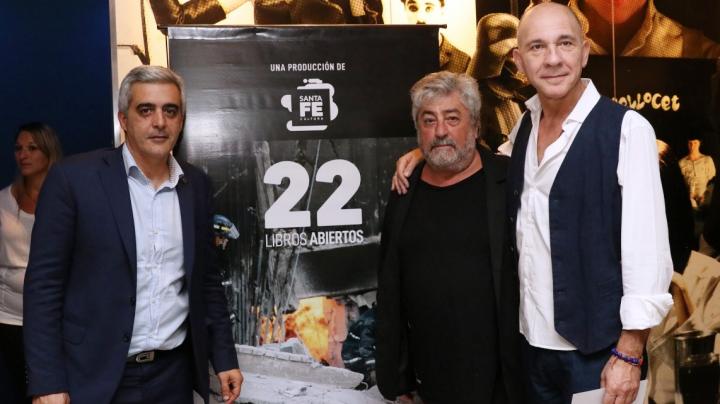 Presentaron el documental “22 libros abiertos” 