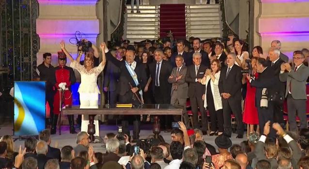 Juraron los ministros del gabinete de Omar Perotti