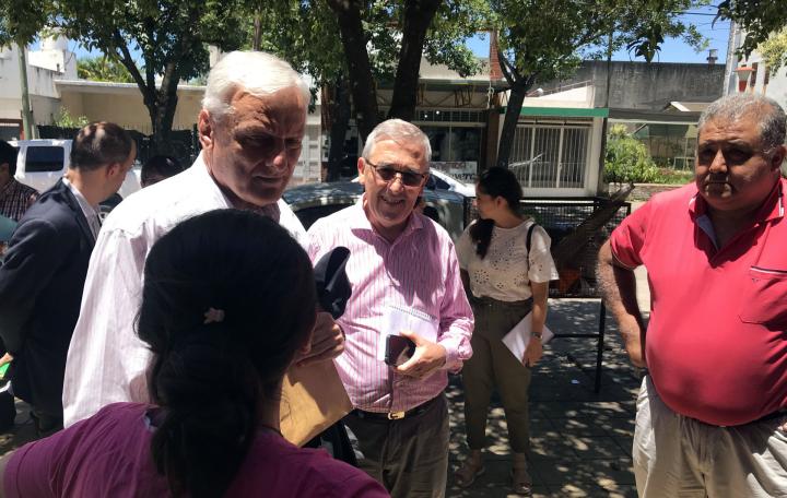 Perotti pidió “estar al lado de los que más lo necesitan” 