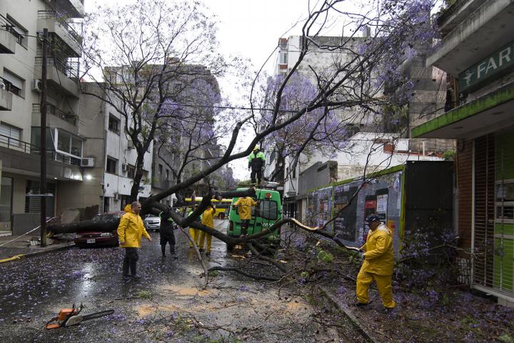 La Provincia asistió a vecinos afectados por la tormenta