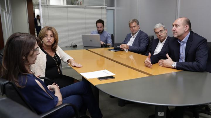 Perotti coordina obras para Santa Fe con Nación