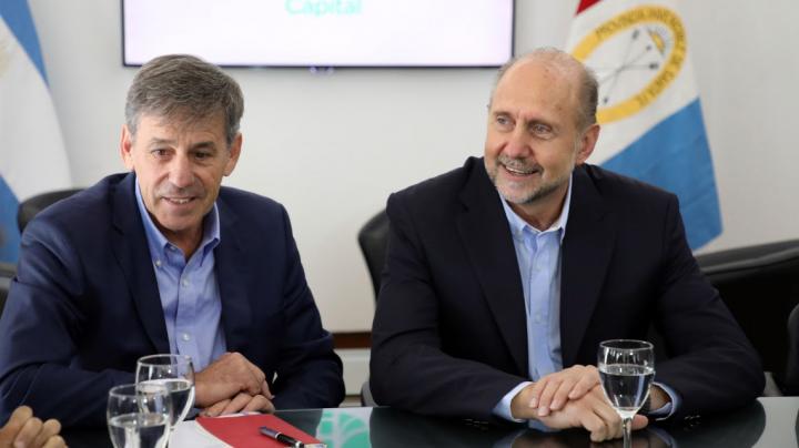 Perotti y Jatón se reunieron en Santa Fe