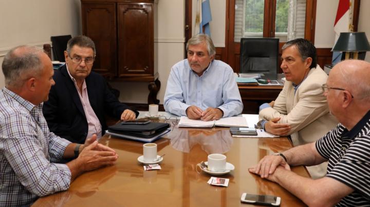 Michlig se reunió con la Cámara Argentina de la Construcción