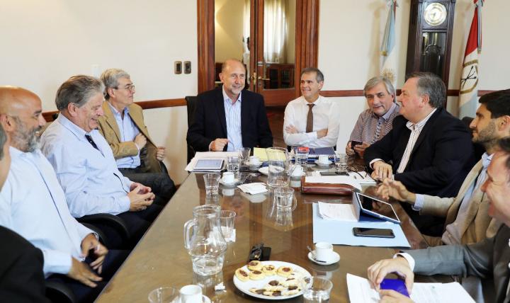 Perotti reunió a legisladores radicales