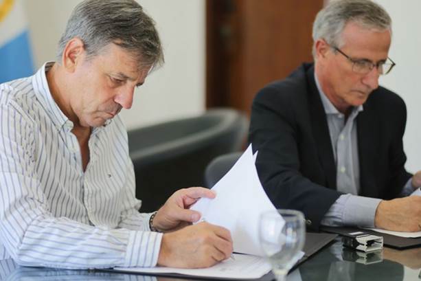 Subsidios al transporte: Jatón se reunió con Miatello