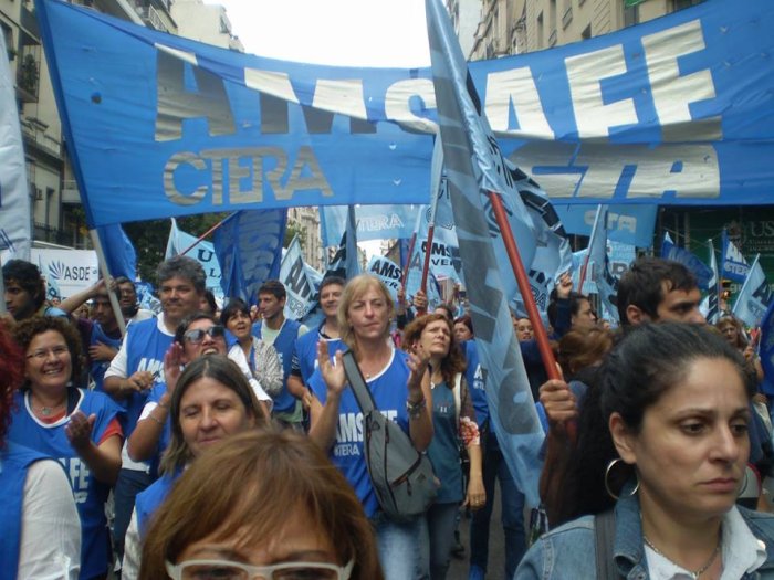 Amsafe dice que no habrá tregua con este gobierno