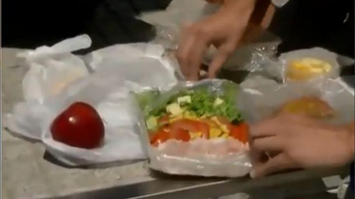 Gusanos, tornillos y dientes en la comida de hospital rosarino