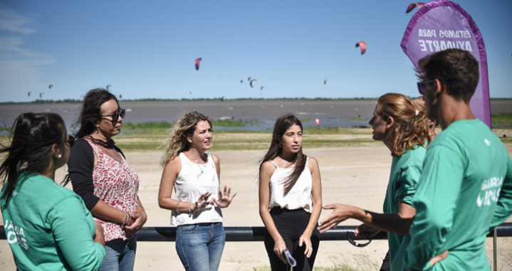 Instalan Puntos Violetas para proteger a las mujeres