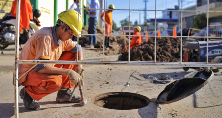 Más de 4500 vecinos conectados a red cloacal