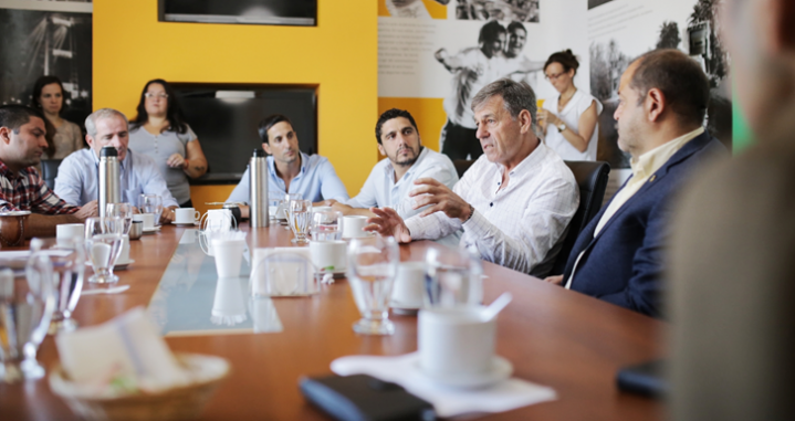 Jatón reunió a empresarios hoteleros gastronómicos