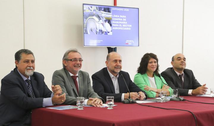 Perotti lanzó una línea de crédito para comprar maquinaria agrícola