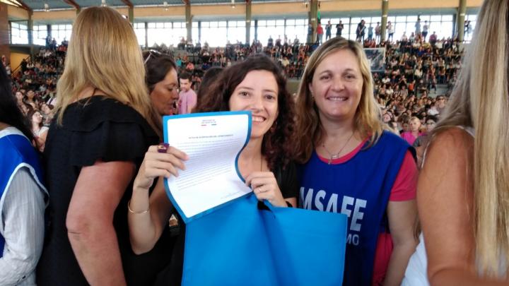 Cantero: “Estamos mejorando las condiciones de trabajo de los docentes”