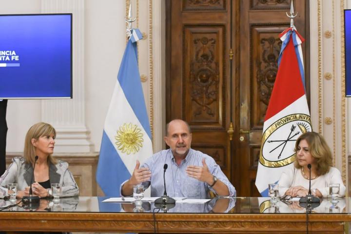 Perotti dispuso $ 6.000 millones para la emergencia sanitaria