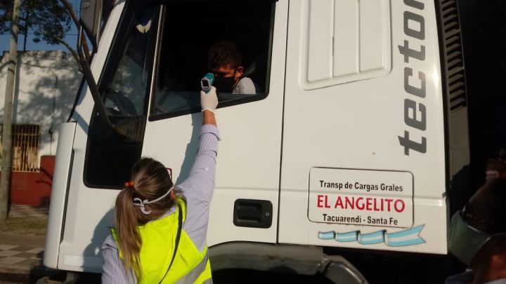 Hay control de fiebre en el ingreso a Reconquista