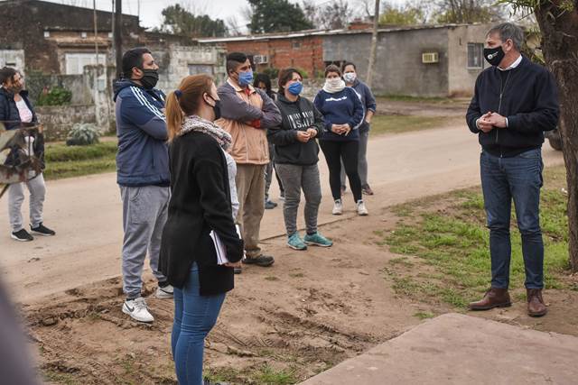 Jatón retomó una obra clave para la Capital