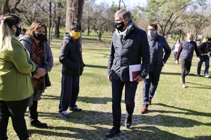 Jatón cara a cara con los vecinos de Santa Fe