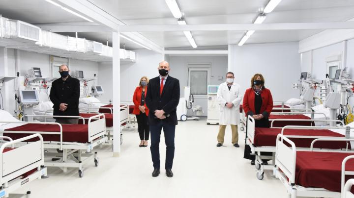 Perotti inauguró el Hospital de Emergencia en Granadero Baigorria