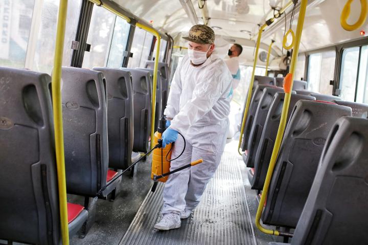 Santa Fe: chofer de colectivo con covid-19