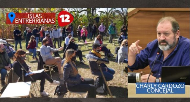 Quema en las islas: concejal rosarino acusó a Entre Ríos