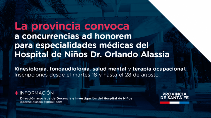 Hospital de Niños: convocan a concurrencias