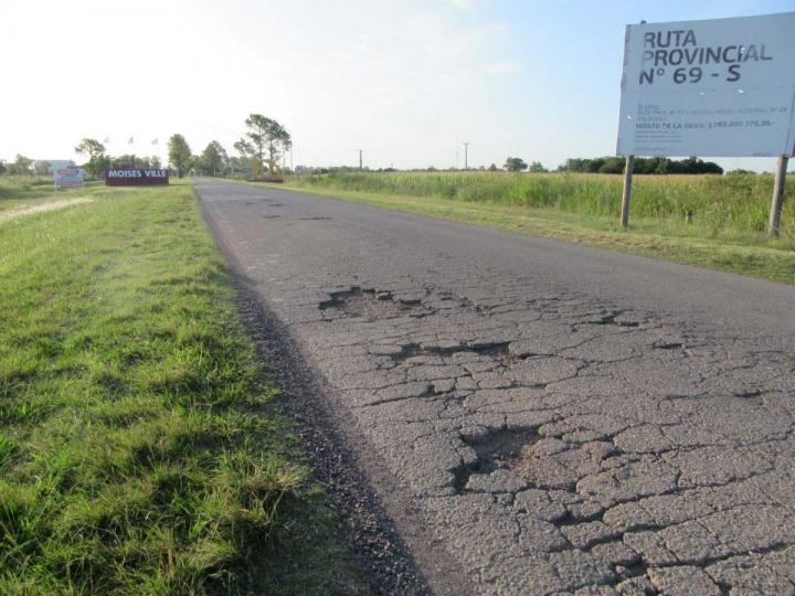 La 69-S, una ruta destrozada que nadie quiere tomar