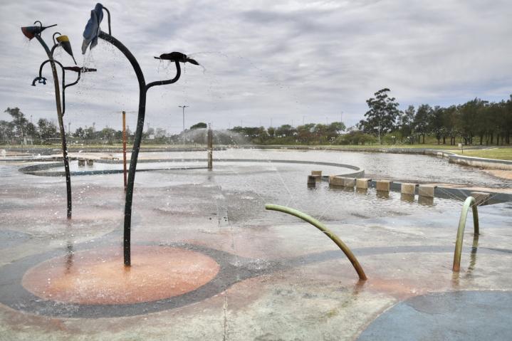 Parque del Sur, casi listo para la temporada de verano
