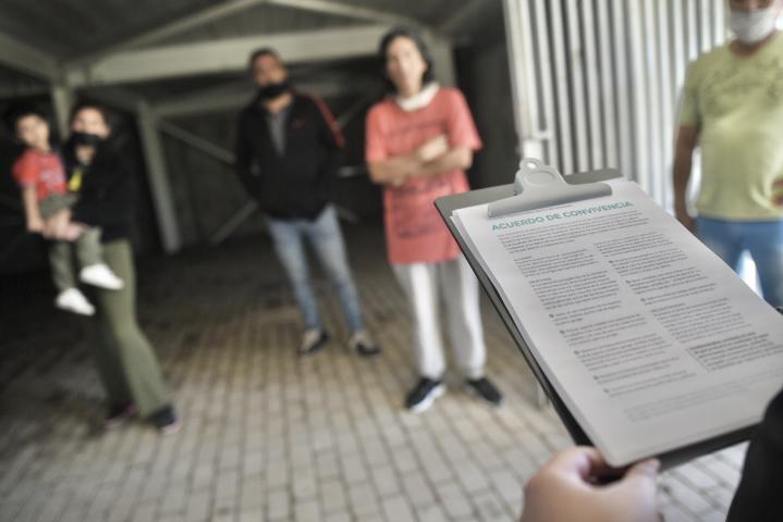 Acuerdo de convivencia entre dos barrios de Santa Fe