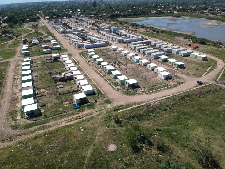 Santa Fe: construyen casas y erradican ranchos