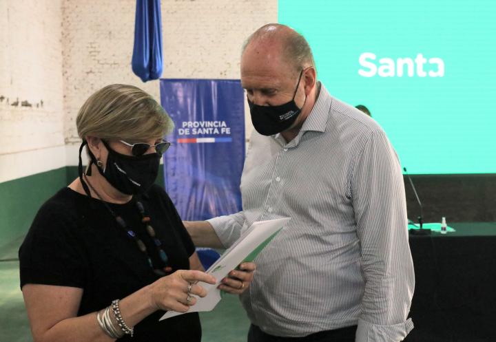 Perotti sigue aportando obras a la ciudad de Santa Fe