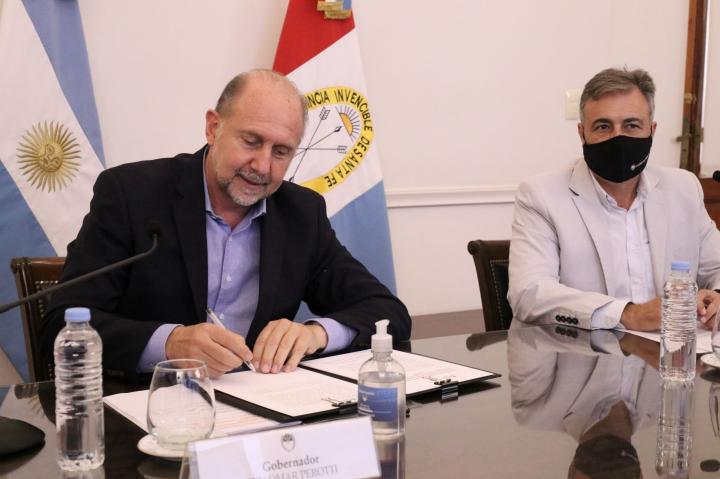 Perotti anunció buenas noticias para Rafaela y la región