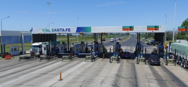 Aumentó un 25 % el peaje en la autopista Santa Fe-Rosario