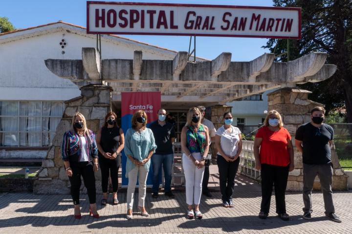 Sacnun ponderó la labor del Hospital de Firmat