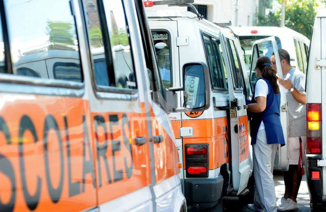 Transporte escolar: $ 8.000 por mes