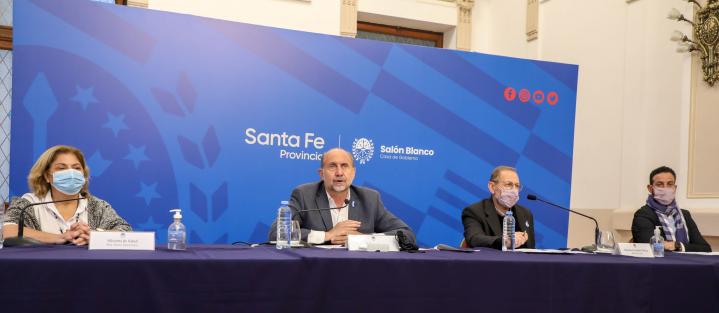 Perotti reunió a la Mesa de Trabajo para la Emergencia