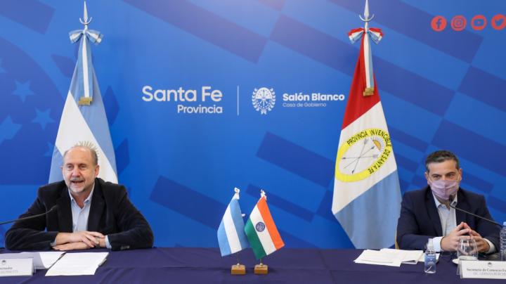 Santa Fe, la provincia que más exporta a India