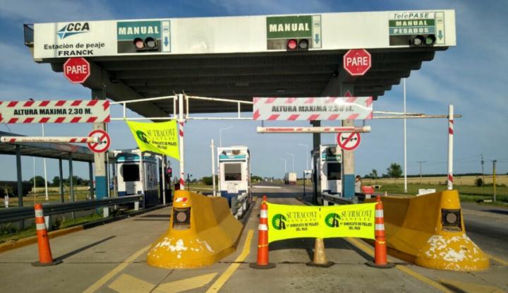 Barreras levantadas en rutas y autopistas de Santa Fe