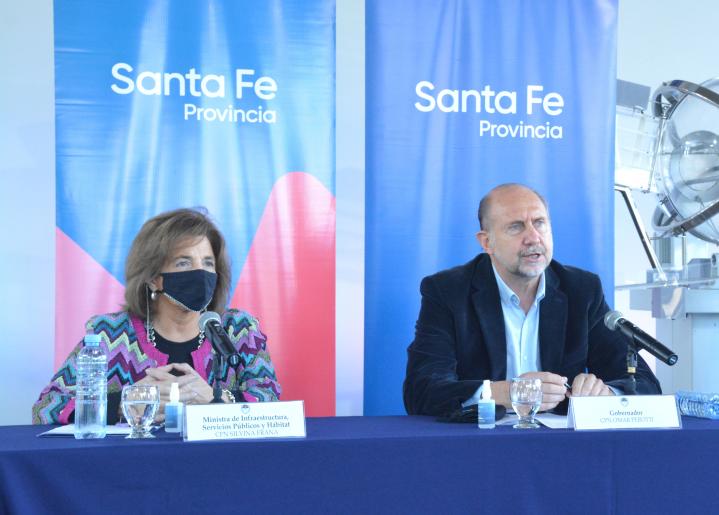 Se acelera la inversión en Santa Fe: $ 5900 millones en obras