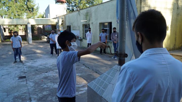 Regresaron los alumnos a las escuelas de Santa Fe