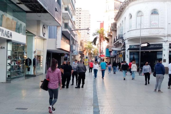 Comerciantes de Santa Fe, mejor que en 2020