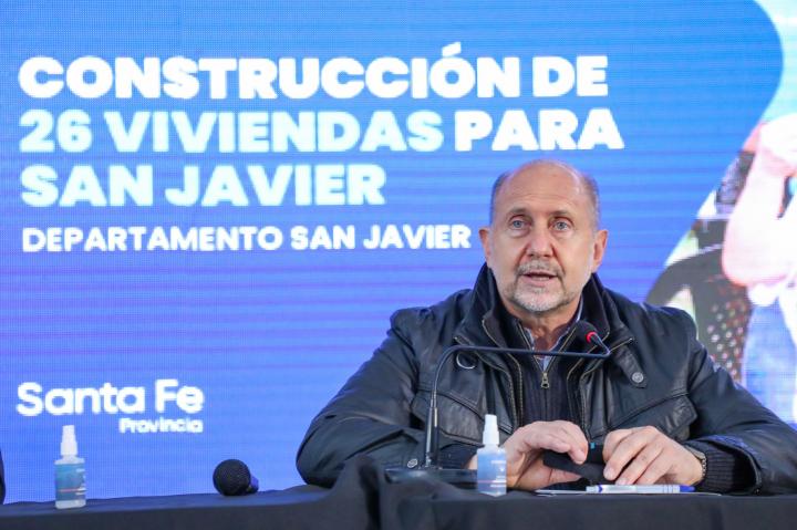Provincia construye más viviendas en San Javier