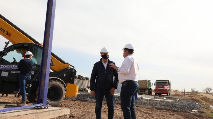 Perotti: “Asumí el compromiso de garantizar la provisión de agua” 