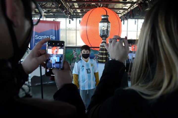 La Copa América llegó a la ciudad de Santa Fe