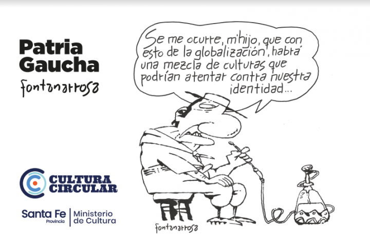  Fontanarrosa  en el programa Cultura Circular