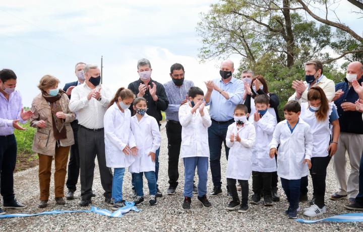 Caminos de la Ruralidad: inauguraron la primera obra provincial