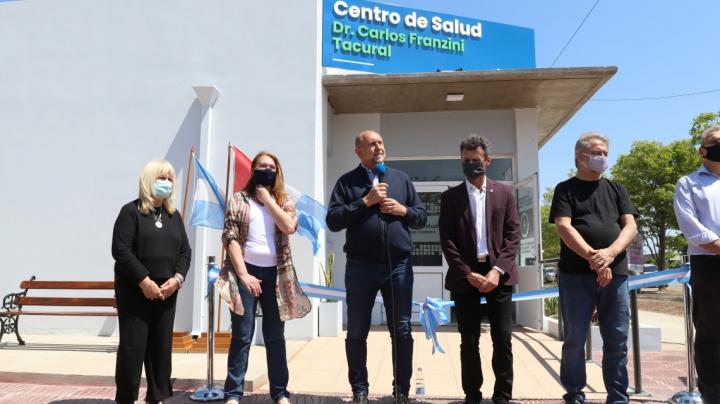 Perotti inauguró el nuevo SAMCO de Tacural