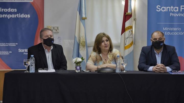 Cantero habló de  “los maestros de la pandemia”